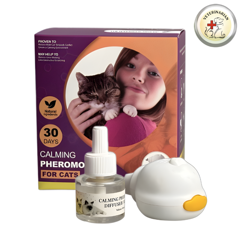 Calm Your Cat Fast  Vet-Recommended PeacePaw™ Diffuser Kit