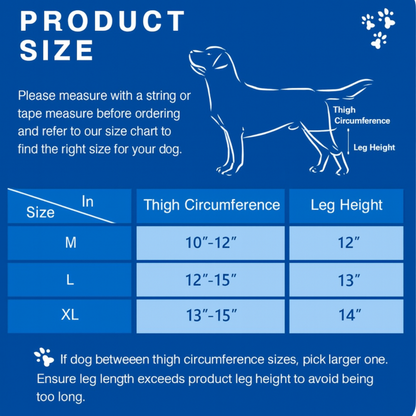 PawSupport™ Dual Dog Knee Brace