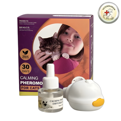Calm Your Cat Fast  Vet-Recommended PeacePaw™ Diffuser Kit