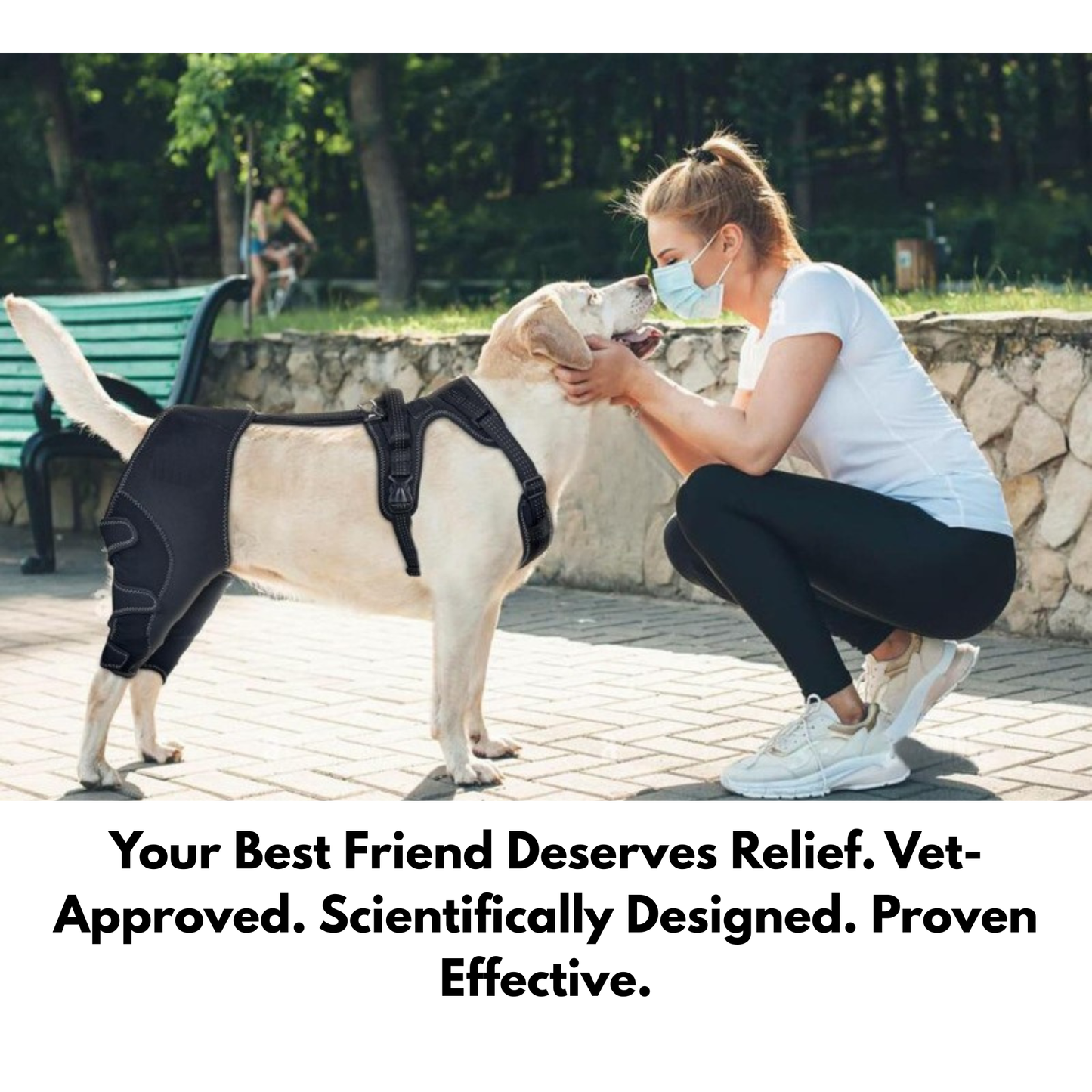 PawSupport™ Dual Dog Knee Brace