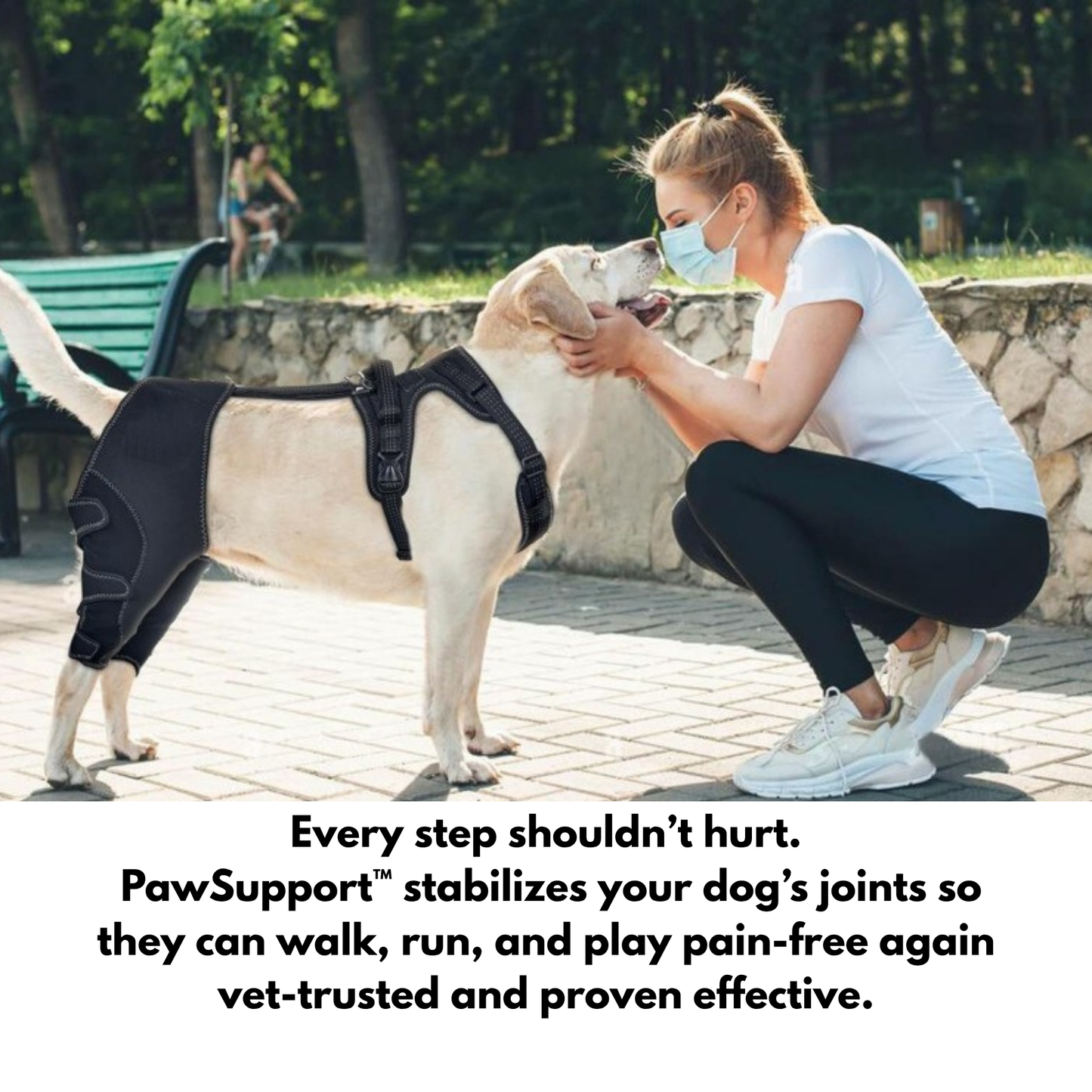 PawSupport™ Dual Dog Knee Brace